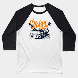 VINTAGE SURFING Baseball T-Shirt